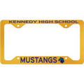 Gloss Full Color Aluminum License Plate Frame